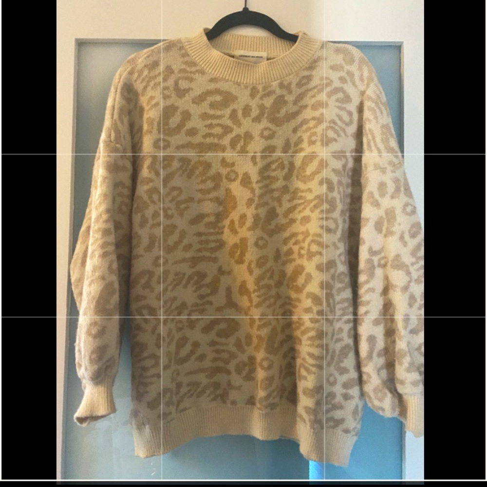 Goodnight macaroon light cheetah sweater